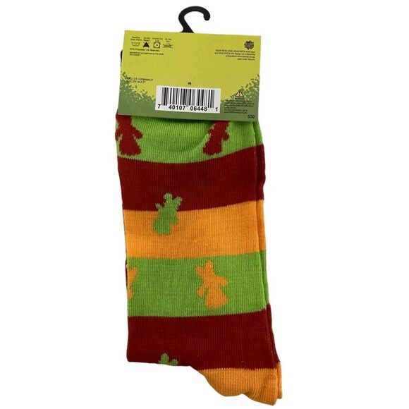 Novelty Funny Crew Socks: Pez, Sour Patch Kids Top Ramen Swedish Fish Brand - Picture 6 of 13